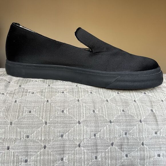 NEW Giuseppe Zanotti La Perla Black Satin Trainer Sneaker  Men EU‎ 44 US 11 main image 8